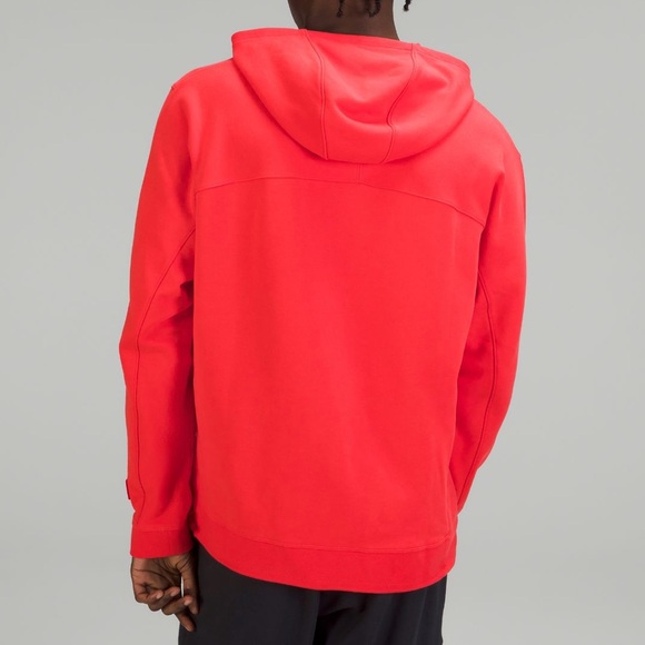 Lululemon Team Canada French Terry Oversized Hoodie Olympics Paris 2024 Red - Picture 2 of 5